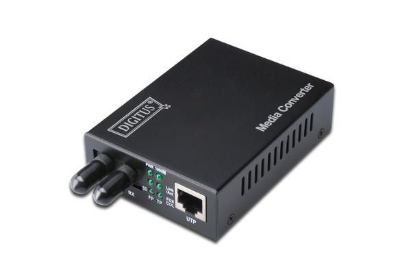 Digitus DN-82010-1 2 Km 10/TX  to 100FX Multimode 1310nm ST SC Media Converter