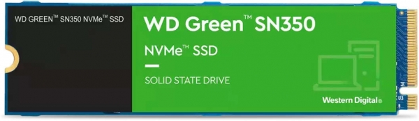 Western Digital WDS500G2G0C Green SN350 500 GB 2100-1500Mb/s PCIE NVMe M.2 3D NAND 22x80 SSD Harddisk