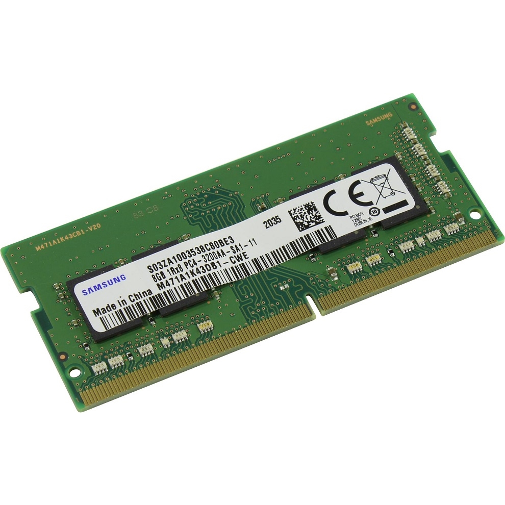 Samsung M471A1K43DB1-CWE 8 GB DDR4 3200MHz CL22 Notebook Bellek