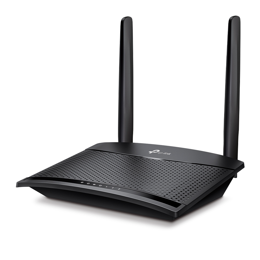Tp-Link TL-MR100 300Mbps 2.4GHz 1 Port Lan 1 Port SIM Card 2 Antenli 4G LTE Router