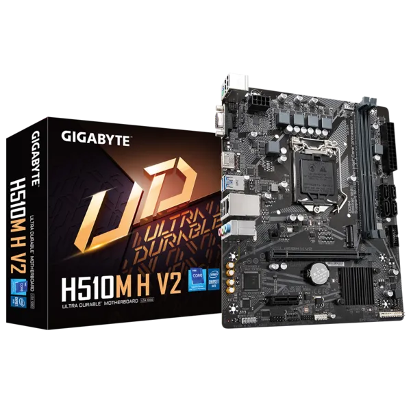 Gigabyte H510M H V2 Sc-1200 DDR4 3200Mhz M2 mATX INTEL Anakart