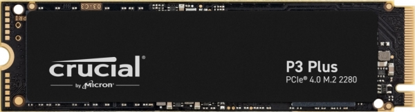 Crucial CT2000P3PSSD8 2 TB P3 Plus 5000-4200Mb/s NVMe Gen4x4 M.2 SSD Harddisk