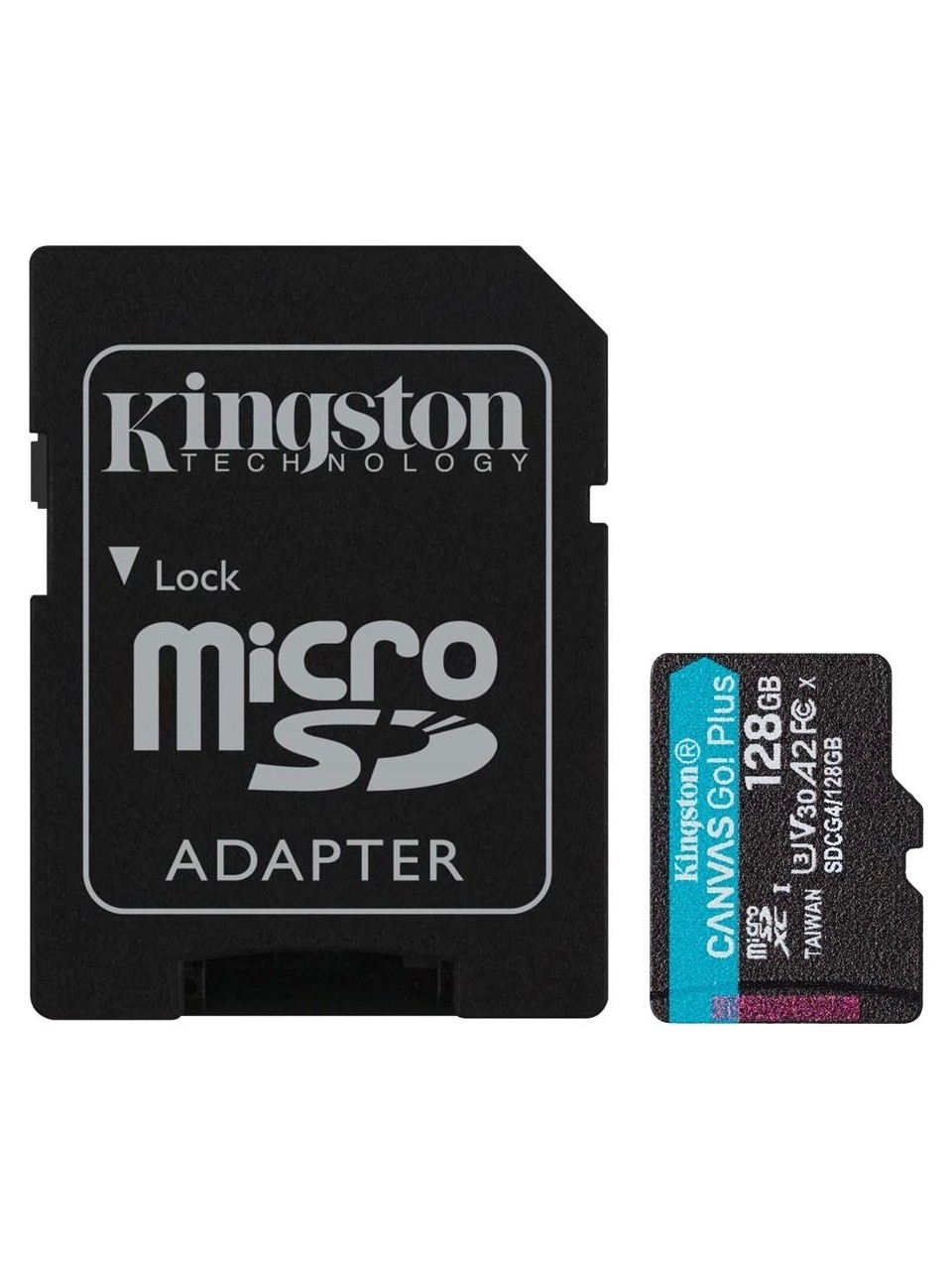 Kingston SDCG4/128GB 128 GB Canvas Go Plus Gen4 200Mb/s A2 U3 V30 microSD Kart