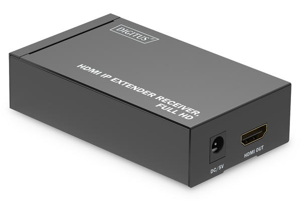 Digitus DS-55518 HDMI to RJ45 HDMı IP Exdender Receiver Full HD