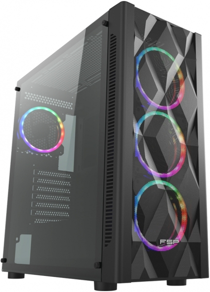 Fsp CMT595AL 850W 80 Plus Bronze 4x12cm RGB E-ATX Mid Tower ATX Kasa
