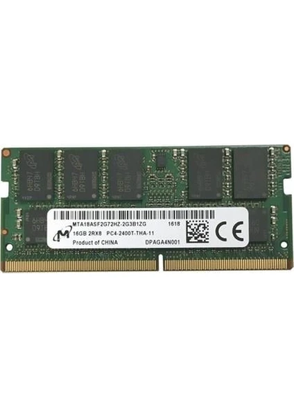Micron MTA18ASF2G72HZ-2G3B1 16 GB DDR4 2400Mzh ECC Notebook Bellek