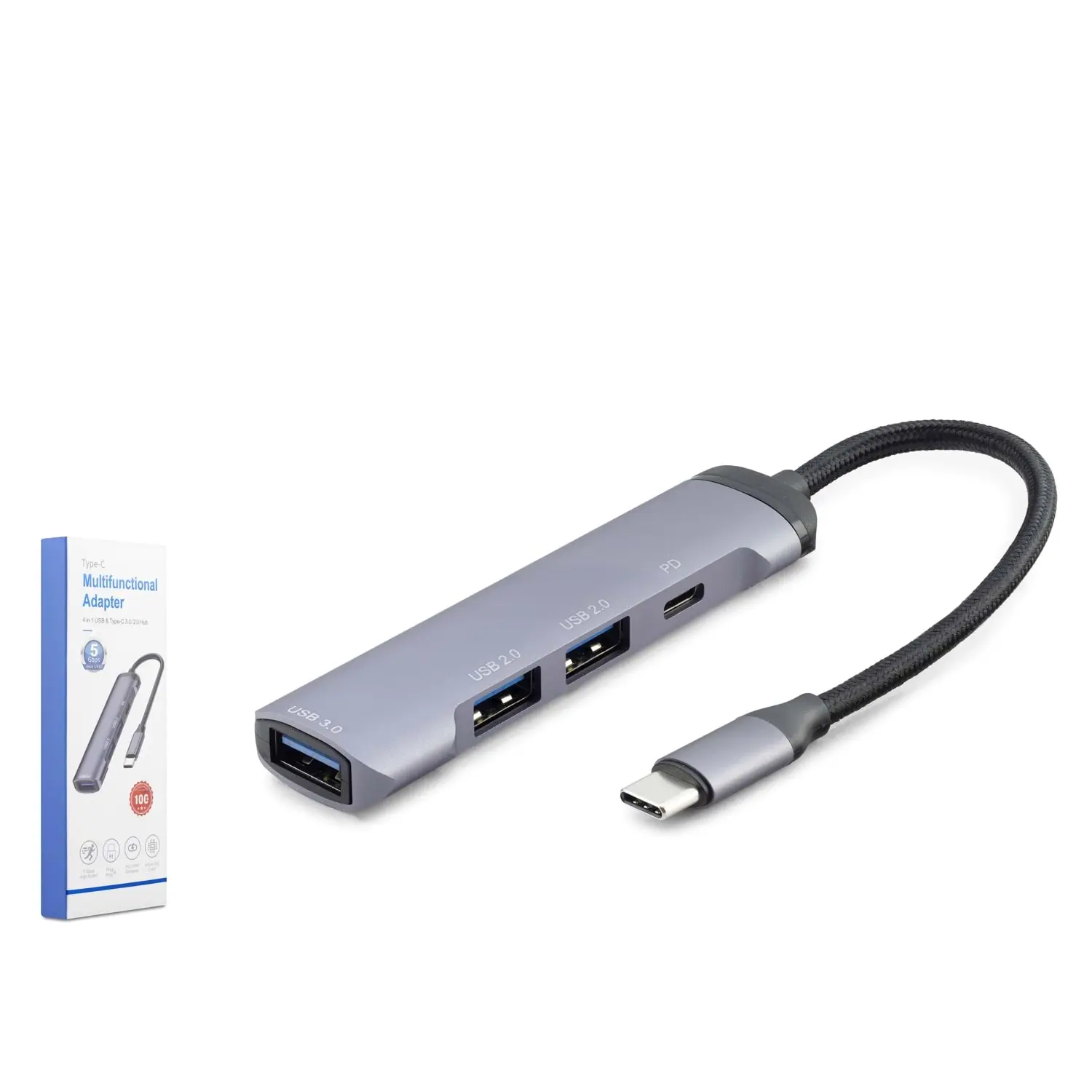 Hadron HDX7040 USB Type C USB 3.0 to 3 Port Usb 3.0 1 Port USB 3.0 Usb Çoklayıcı Hub