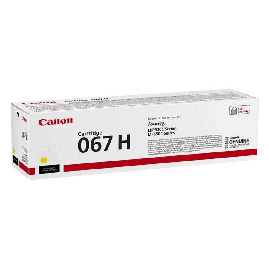 Canon 5103C002 CRG-067H Y 2.2350 Sayfalık Sarı Orijinal Lazer Toner
