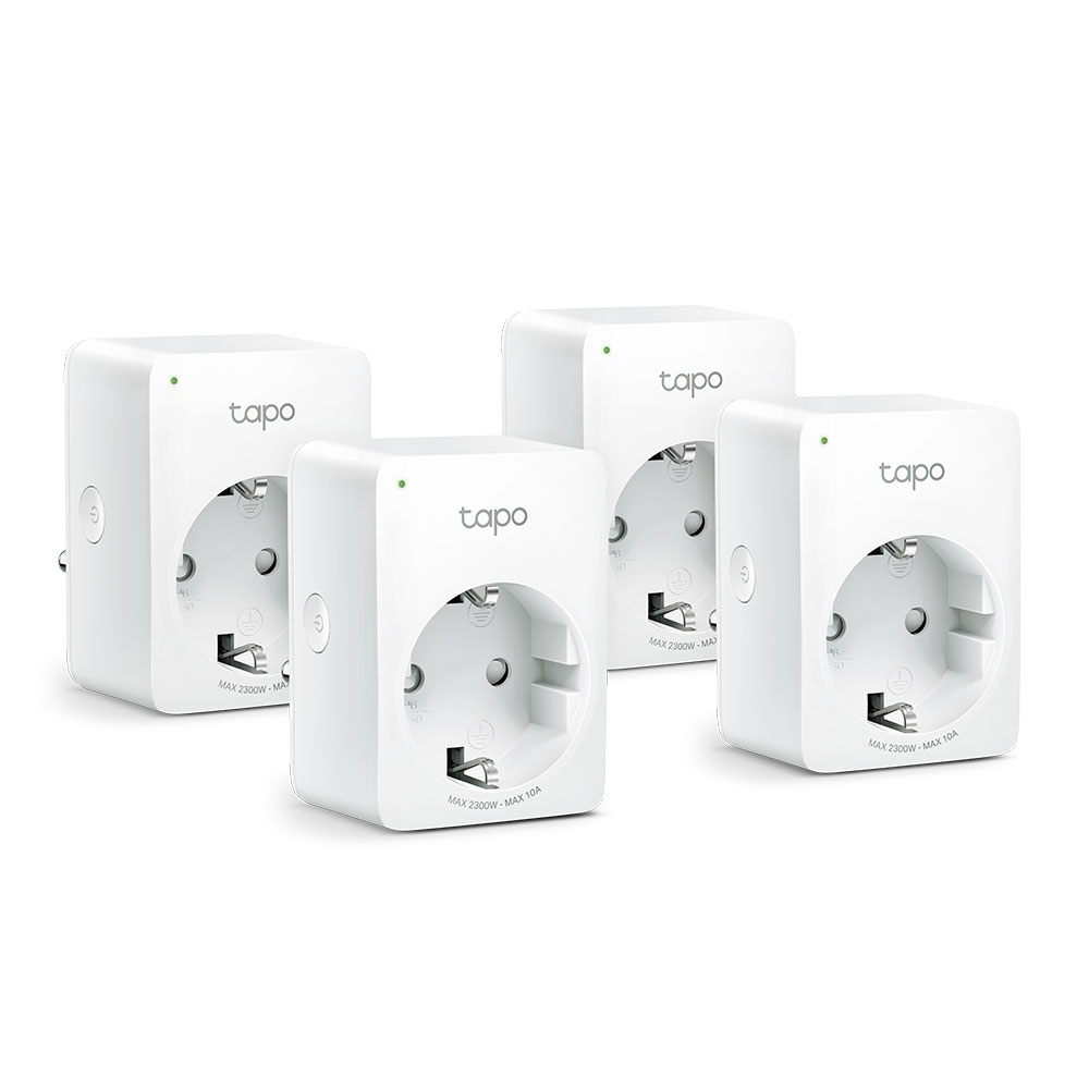 Tp-Link TAPO P100  2.4 Ghz Mini Smart 4 lü Paket Wi-Fi Socket