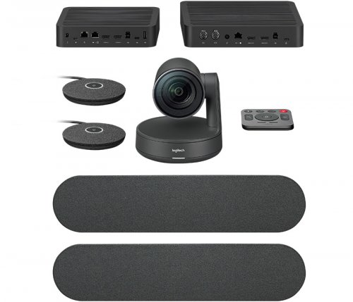 Logitech 960-001224 Rally Plus 4K 15x HDMI Zoom Usb 3.0 Mikrofonlu Konferans Sistemi