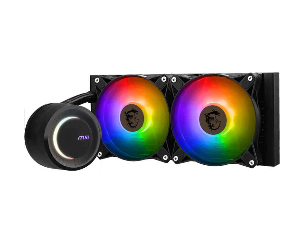 Msi MAG CORELIQUID E240 2X12cm ARGB Fanlı AMD-INTEL Sıvı Soğutmalı İşlemci Fanı