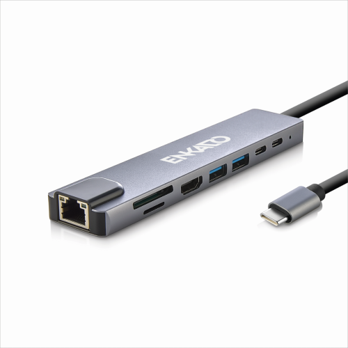 Enkado EKD-TP42 USB Type C to HDMI RJ45 4K USB 3.0 PD Usb Dock Station