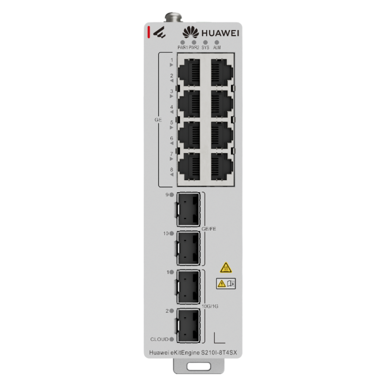 Huawei S210I-8T4SX 8 Port Gigabit 4 Port SFP+ 10G Cloud Managed Endüstriyel Switch