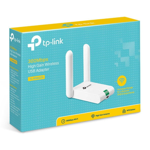 Tp-Link TL-WN822N 300 Mbps 2.4Ghz 2X3 Dbi Mını Usb 2.0 Wr Adaptör