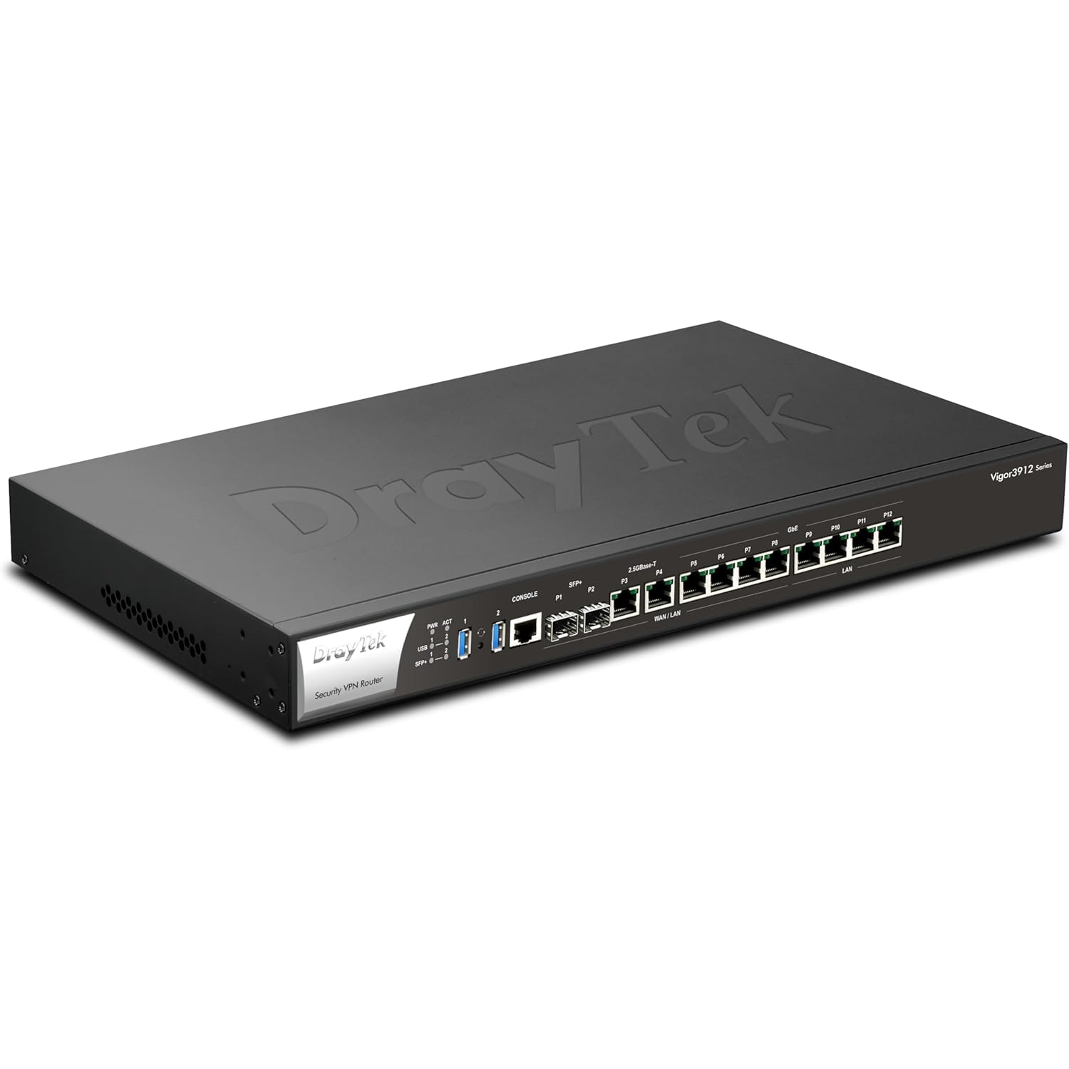 Draytek VIGOR 3912 8 Port Gigabit 2 Port 2.5Gbit 2 Port SFP VPn Router