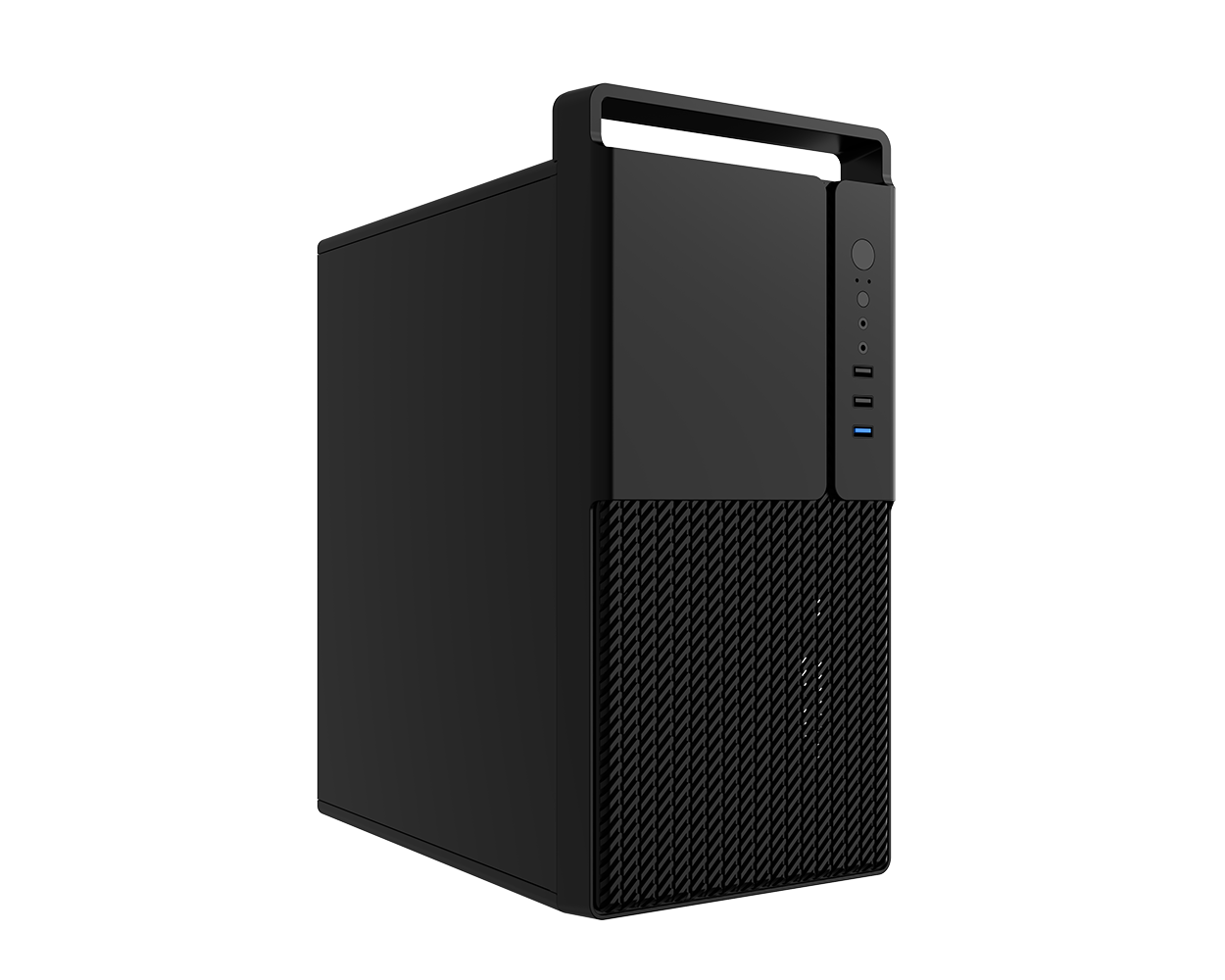 Frisby FC-2750B 350 W USB 3.0 Kulplu Siyah mini Tower ATX Kasa