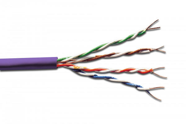 Beek BC-500-UU6-HF-PP 500 Mt Cat6 AWG23 UTP Mor Data Kablosu