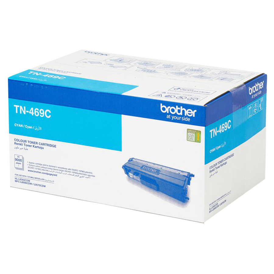 Brother TN-469C 9.0000 Sayfalık Orijinal Mavi Lazer Toner