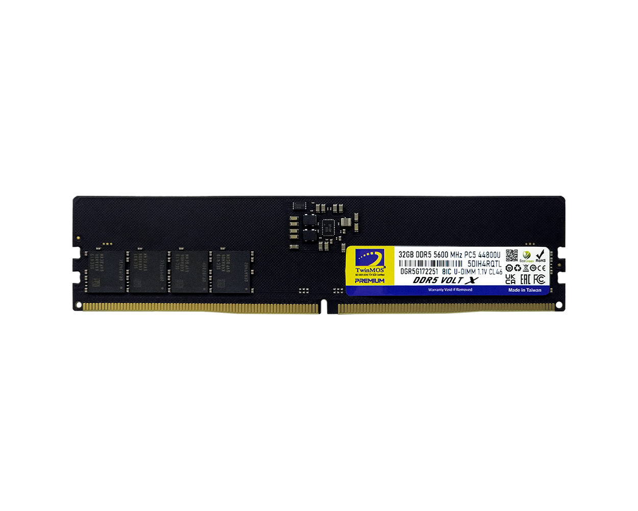 Twinmos TMD532GB5600U46WO 32 GB DDR5 5600MHz CL46 Bilgisayar Bellek