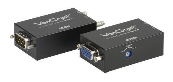 Aten VE022 150 Mt VGA to CAT Ses Görüntü 1920x1200 VGA Mesafe Uzatma Cihazı