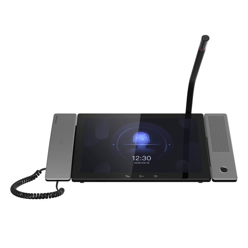 Hikvision DS-KM9503 10.1 inch Dokunmatik Android IP Ana İstasyonu Video Görüşme Erişim Kontrolü PoE
