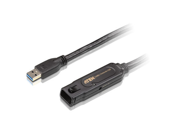Aten UE3310 10 Mt USB 3.1 GEN1 to USB 3.1 GEN1 Erkek-Dişi Beyaz USB 3.1 Uzatma Kablosu