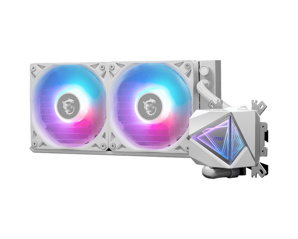 Msi MAG CORELIQUID I240 WHITE 2x12cm Fanlı AMD-INTEL Beyaz Sıvı Soğutmalı İşlemci Fanı