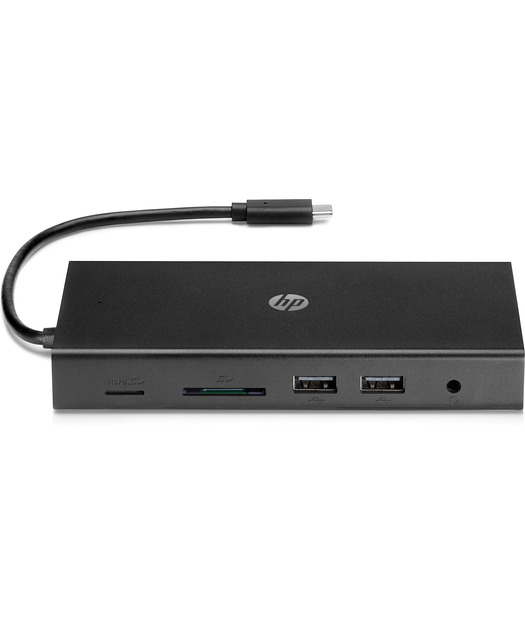 Hp 1C1Y5AA USB Type C to USB RJ45 SD Kart Multi Port Hub