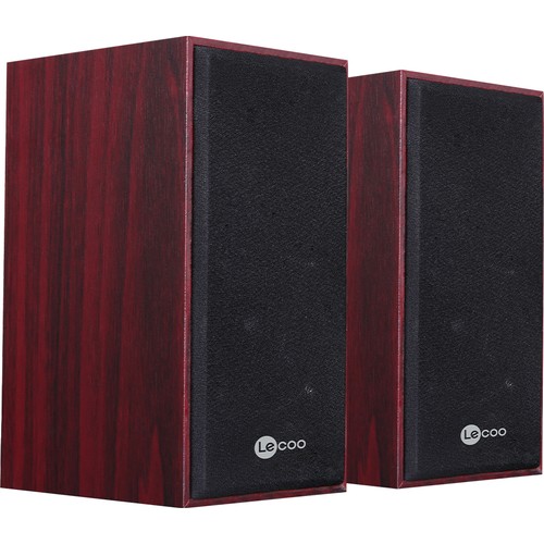 Lenovo LECOO DS105 1+1 5W RMS Siyah Ahşap Hoparlör