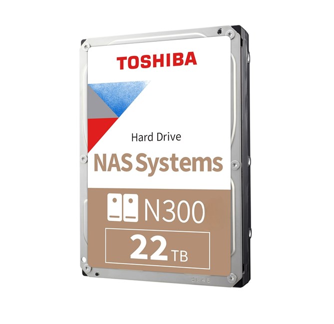 Toshiba HDWG62CUZSVA N300 22 TB 7200Rpm 512MB SATA3 3.5 inch NAS Harddisk