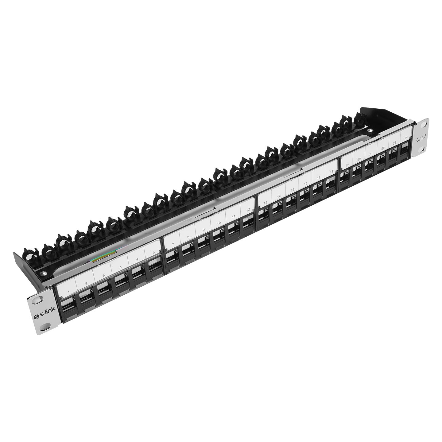 S-Link SL-CAT7PP01 24 Poprtlu CAT7 FTP Dolu Pacth Panel