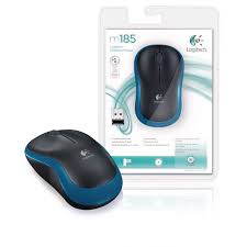 Logitech 910-002236 M185 Mavi/Siyah Kablosuz Mouse