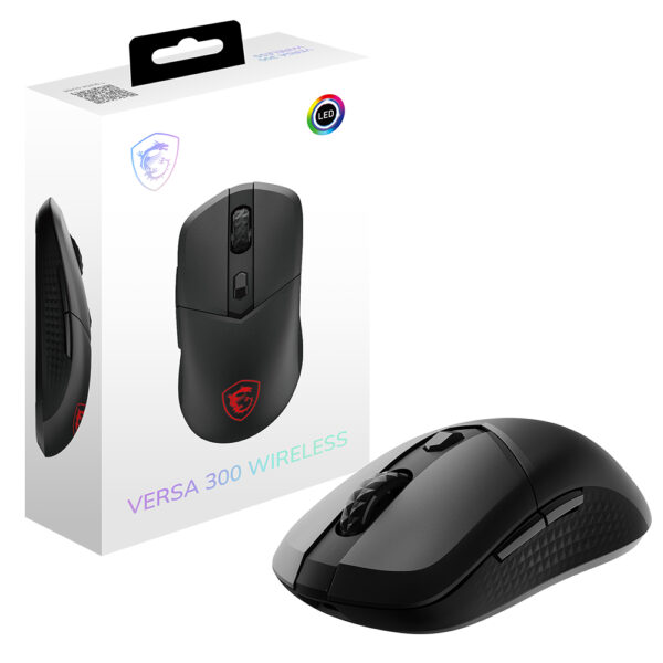 Msi VERSA 300 W 8000Dpi 6 Tuşlu 60GR Micro Switch Kablosuz Oyuncu Mouse