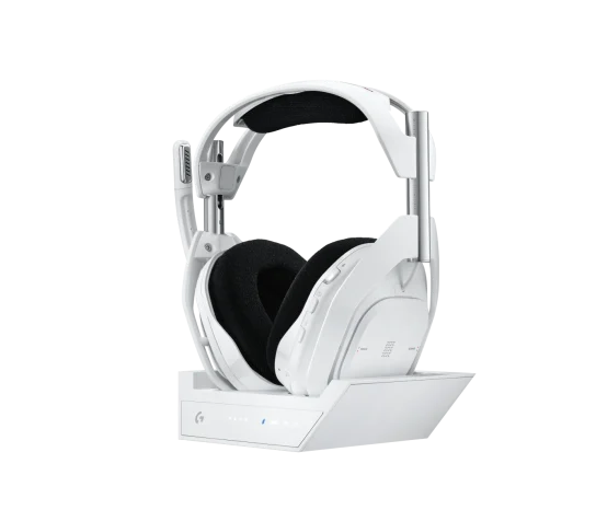 Logitech 939-002134 G Astro A50 X LightSpeed Baz İstasyonlu Beyaz Kablosuz Mikrofonlu Kulaklık