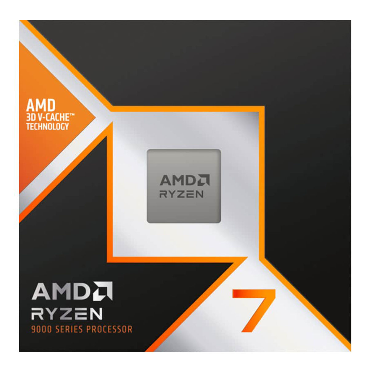Amd Ryzen 7 9850X3D Sc-AM5 4.7Ghz 96Mb 8 Çekirdekli 120W Radeon Box AMD İşlemci