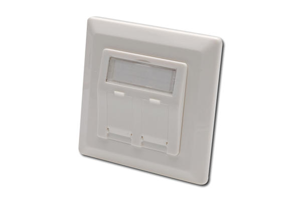Digitus DN-93801 Keystore Jack Takmak İçin 2li kapaklı Priz