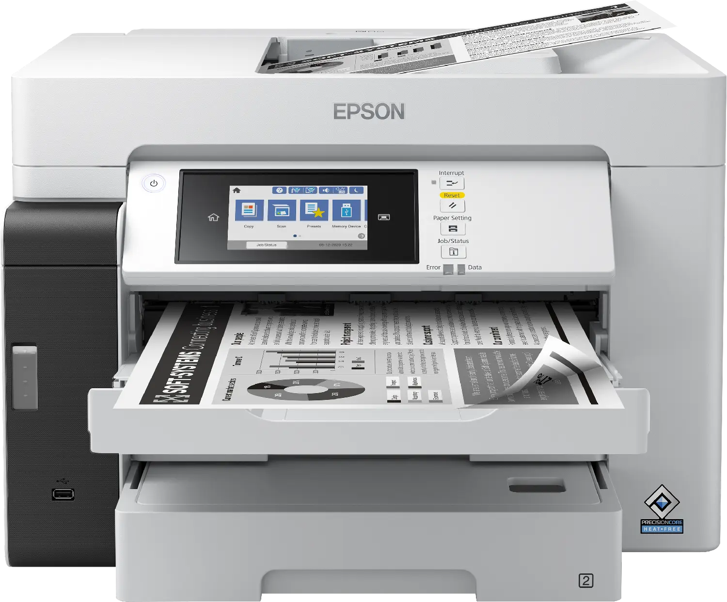 Epson C11CJ41407 Ecotank M15180 USB WİFİ A3 Çok Fonksiyonlu Siyah Beyaz Tanklı Inkjet Yazıcı