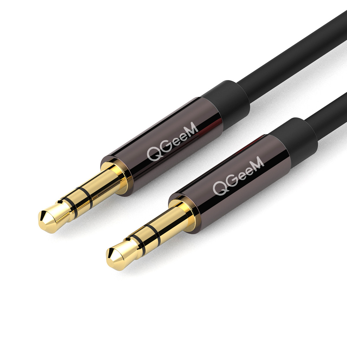 Qgeem QG-AU04BD300 3 Mt Altın Uçlu AUX Audio Ses Kablosu