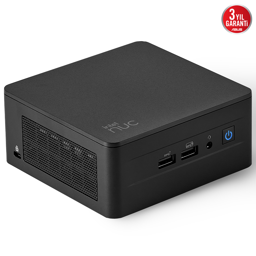 Asus NUC13 PRO SLIM KIT NUC13ANKI5 CI5 1340P 3.5Ghz RAM YOK DISK YOK FreeDos Mini Masaüstü Bilgisayar