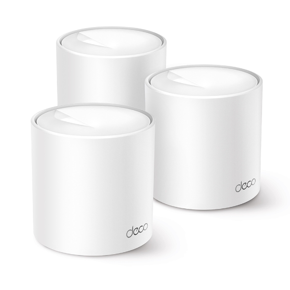 Tp-Link DECO X10 3 lü Paket 2 Port Gigabit AX1500 Dual Band 5dBi Wi-Fi 6 Access Point