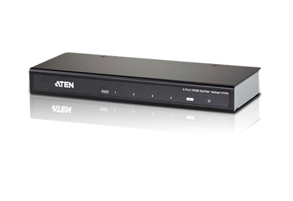 Aten VS184A 1.8 Mt 1 Giriş 4 Çıkış HDMI 4K 4096x2160 HDMI Görüntü Çoklayıcı Spliter
