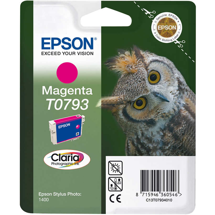 Epson C13T07934020 1400-P50 T0793 1300 Sayfalık Kırmızı Orijinal Inkjet Kartuş