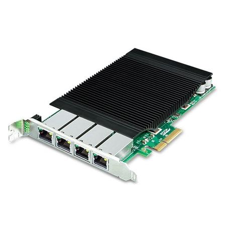 Planet PL-ENW-9740P 4 Port 10/100/1000T Poe+ Pcı Express Sunucu Ethernet Kartı