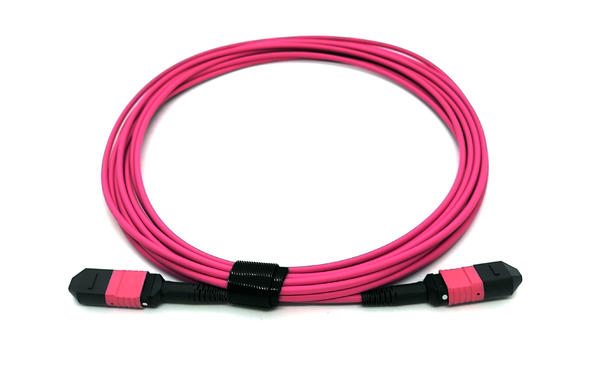 Beek BC-FO-5MPMPB-05/4-FF 5 Mt MPO to MPO Dişi-Dişi B Croos 12 core OM4 Fiber Patch Cord Kablo