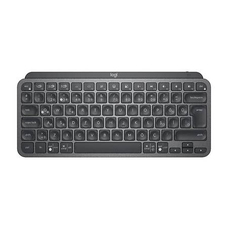 Logitech 920-010504 Q Tr MX mini Slim Bluetooth Kablosuz Siyah Klavye