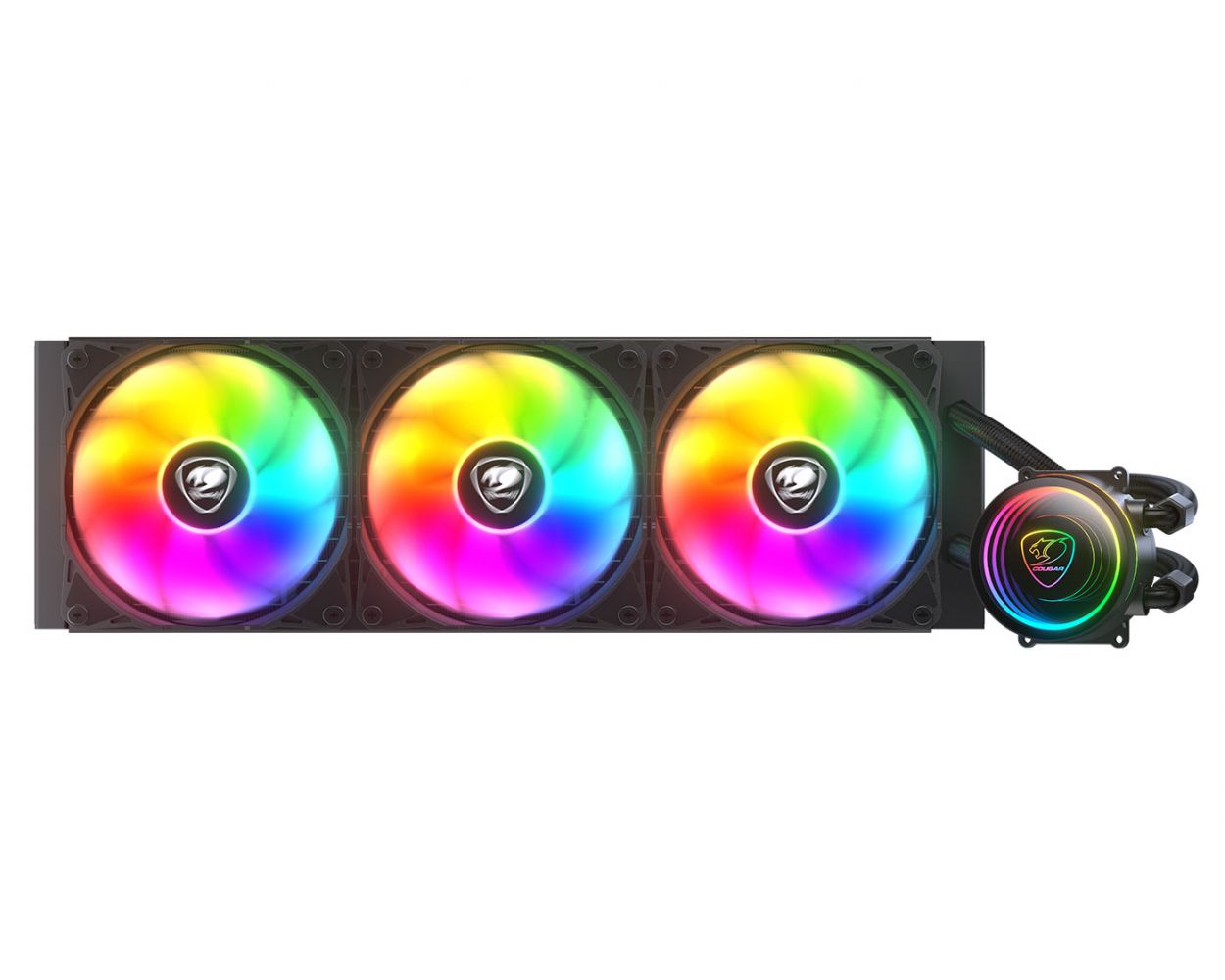 Couger CGR-PSDELRGB-B-360 Elite 360 3x12 ARGB Fanlı AMD-INTEL AM5-1700 Sıvı Soğutma Sistemi