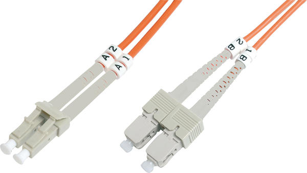 Beek BC-FO-6LCSC-07 7 Mt LC-SC 62.5/125 OM1 Multimode Duplex Patch Cord Kablo