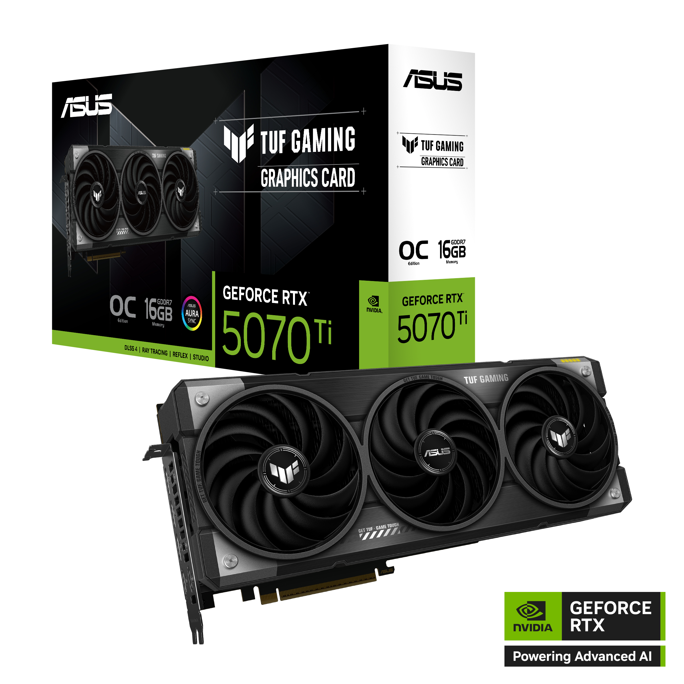 Asus TUF-RTX5070TI-O16G-GAMING 16 GB GDDR7 GeForce RTX 5070 Ti OC 256Bit NVIDIA Ekran Kartı