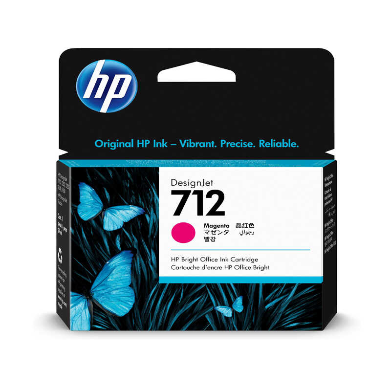 Hp 3ED68A 712 29ml Geniş Format Kırmızı Orijinal Inkjet Kartuş