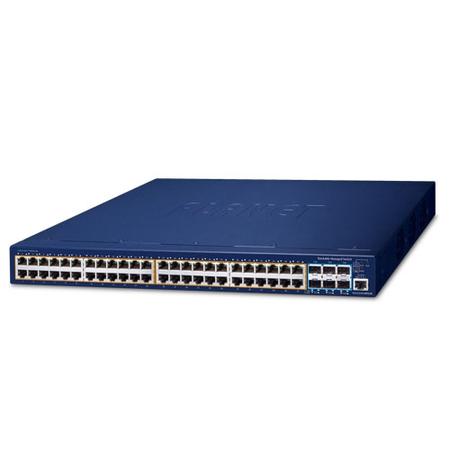 Planet PL-SGS-6310-48P6XR 4 Port Gigabit PoE+ 6 Port 10G SFP+ L3 Managed Switch